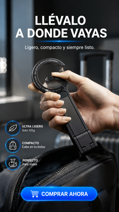 Tripode Magnetico de Aluminio