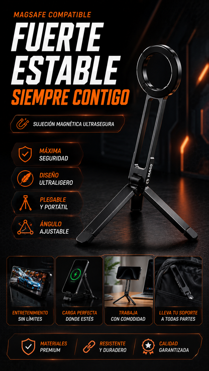 Tripode Magnetico de Aluminio